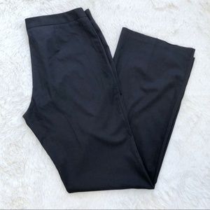 Benetton black stretch classic trousers 8